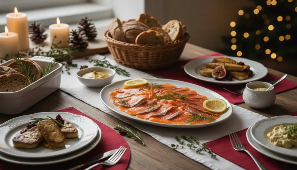 découvrez notre saumon gravlax maison, une recette fondante et raffinée qui rivalise avec le foie gras pour sublimer vos tables de décembre.