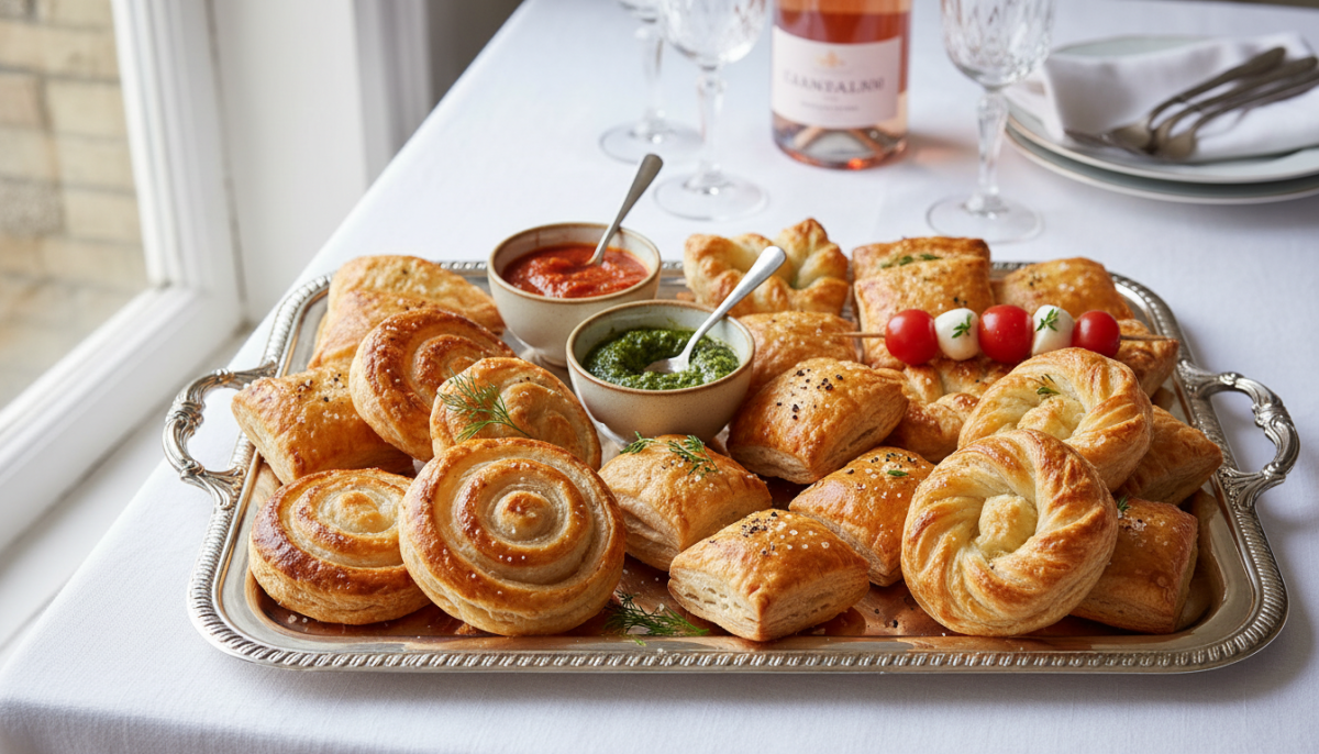 découvrez ce feuilleté doré, bien plus qu'un simple apéritif : une alliance parfaite de croustillant et de fondant qui séduit tous les palais.