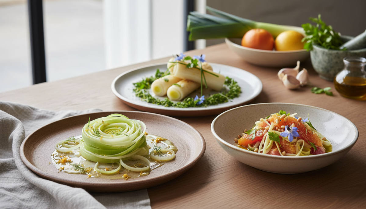 découvrez la méthode simple et secrète des chefs pour sublimer le poireau sans le cuire complètement, une astuce facile qui révolutionnera vos recettes.